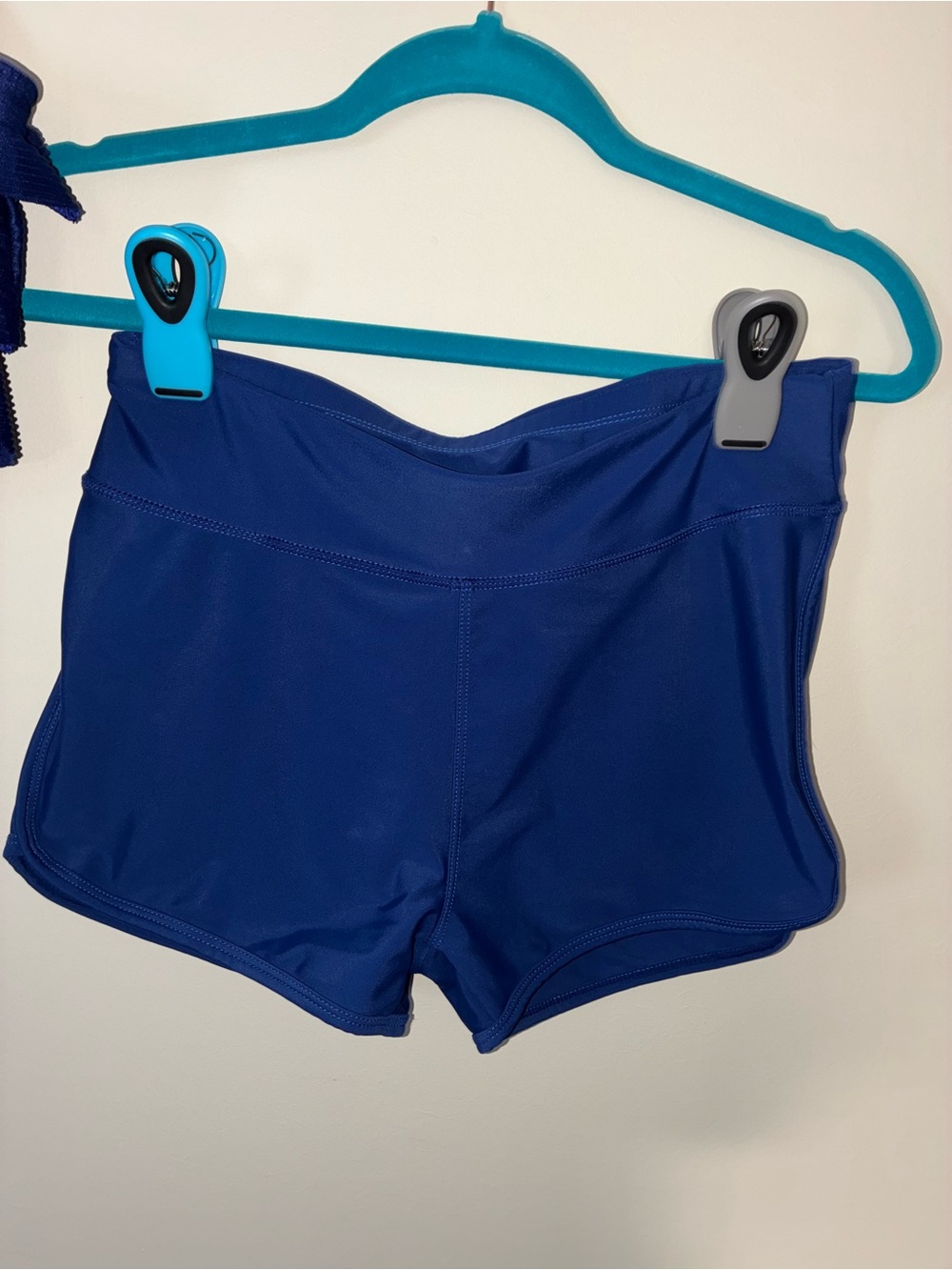 Navy Ruffle Three-Piece Swim Set - Picture 3 of 13